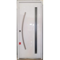 Puerta Seguridad Horneada Epoxy Blanca Modelo 78 - Lisa -Pavir